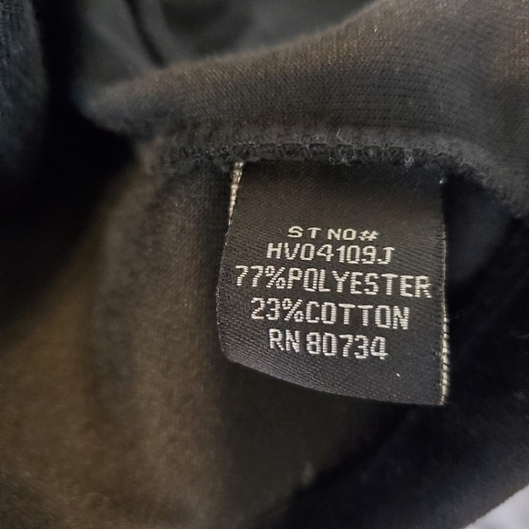 𝅺bcbgmaxazaria Black Zip Up Sweater sz. Small - Picture 8 of 8